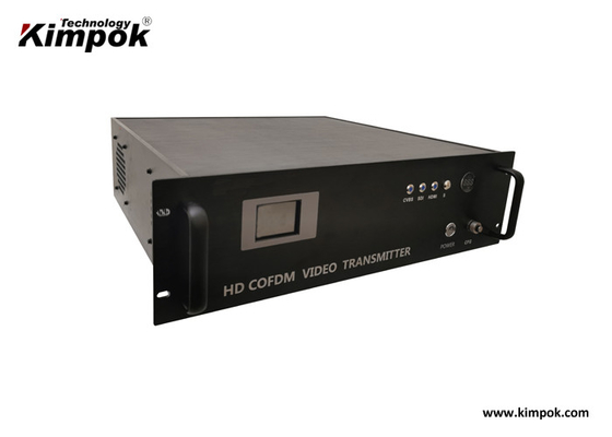 Máy phát video COFDM kỹ thuật số không dây 40 Watt cho giao tiếp AV di động