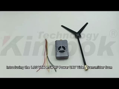 Máy phát video không dây FPV VTX 1.2G 4.5W, 16 kênh, truyền dẫn đường dài cho máy bay không người lái FPV RC
