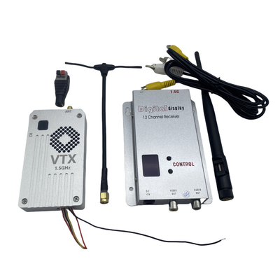 1.5G 5W FPV Bộ truyền hình không dây và máy thu 20km VTX VRX RC Racing