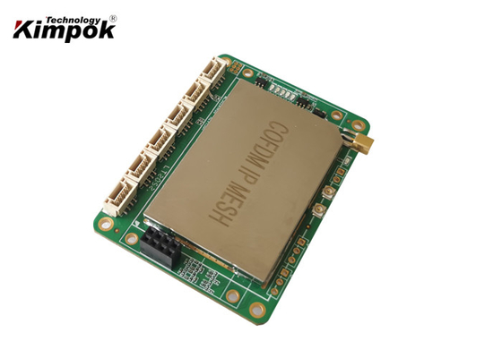 LTE IP Mesh Radio COFDM Module 128 nút Bộ thu phát không dây PTMP Ethernet