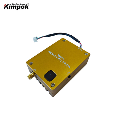 Đèn nhẹ mạnh mẽ 4w Analog Video Transmitter 60g Với nguồn điện 12V DC