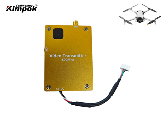 Máy phát video tương tự nhỏ gọn 20~40km Máy phát video máy bay không người lái 4W
