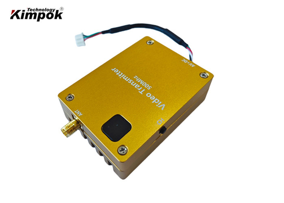 Máy phát video tương tự nhỏ gọn 20~40km Máy phát video máy bay không người lái 4W