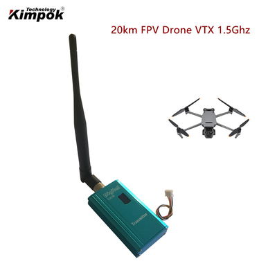 1.5G 1.5W Video Receiver Analog Signal Wireless Transmitter And Receiver VRX Cho máy bay không người lái FPV