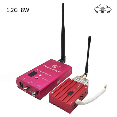 màu đỏ 1.2Ghz 8W Digital Vtx Fpv Với 8 kênh