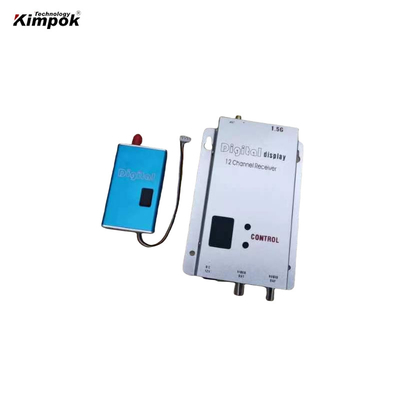1.5Ghz 5W Mini tầm xa fpv vtx Video Transmitter And Receiver 5W Wireless AV Sender cho máy bay không người lái