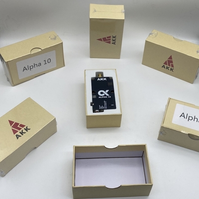 AKK 5.8G 10W VTX Alpha10 Video Transmitter Hỗ trợ âm thanh thông minh với 80 CH Drone RC phụ kiện