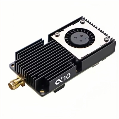 AKK 5.8G 10W VTX Alpha10 Video Transmitter Hỗ trợ âm thanh thông minh với 80 CH Drone RC phụ kiện