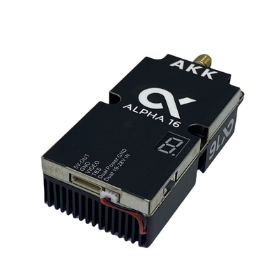 AKK Alpha16 Bộ truyền hình không dây 5.8G 16W FPV VTX 96CH cho truyền hình máy bay không người lái RC