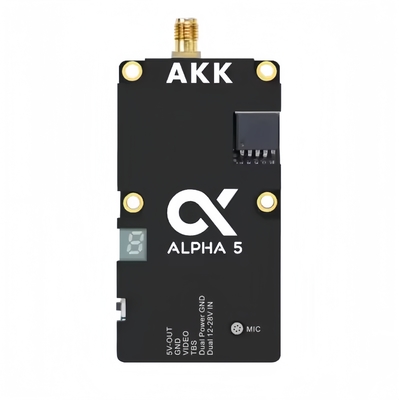 AKK Alpha5 VTX 5.8G 80CH 1w / 2w / 3w / 4w Power Switchable Smart Audio Ultra Long Range Transmission
