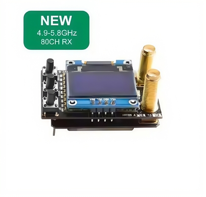 AKK Diversity RX 4.9G đến5.8G FPV VRX Máy thu video không dây 80CH cho RC FPV Racing Drones
