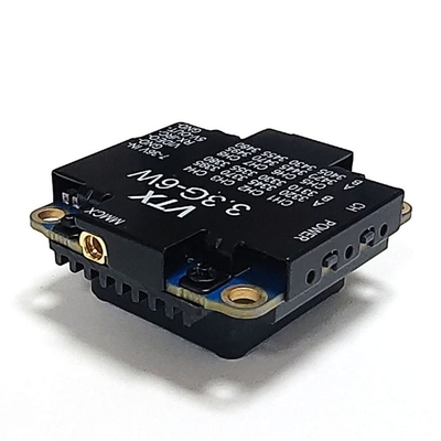 Máy phát và thu âm thanh video không dây 3.3Ghz 6W, truyền video 3.3G UAV FPV VTX cho máy bay không người lái RC