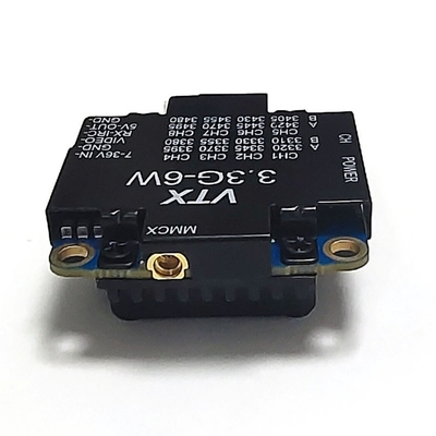 Máy phát và thu âm thanh video không dây 3.3Ghz 6W, truyền video 3.3G UAV FPV VTX cho máy bay không người lái RC