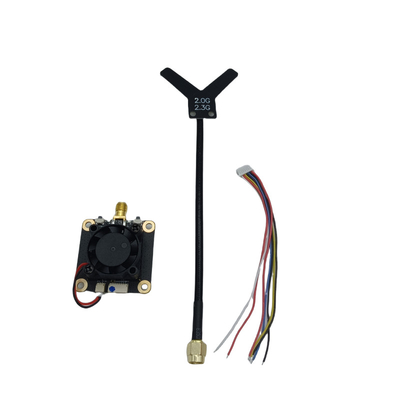 Máy phát video tương tự cho máy bay không người lái 2.2G 1.6W, VTX FPV 2.2Ghz, truyền video đường dài
