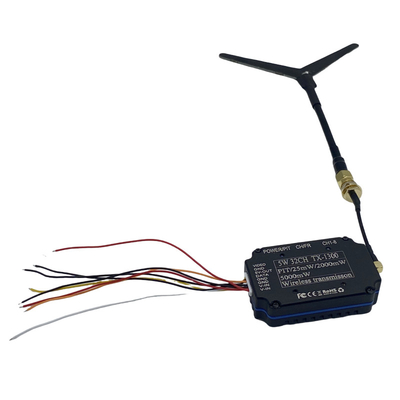Máy phát video không dây 1.2G 1.3G 5W 32CH FPV VTX 25mW 2000mW 5000mW Video Link