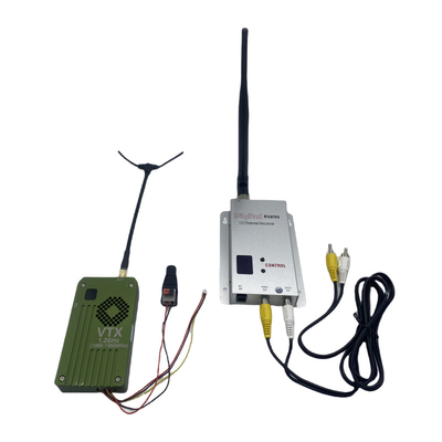 1.2Ghz 8W Drone Video Transmitter Receiver 1.2G FPV VTX VRX Truyền đường dài