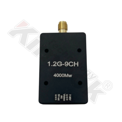 1.2Ghz 4W UAV Video Transmitter FM Modulation 9 kênh VTX Không dây truyền ổn định