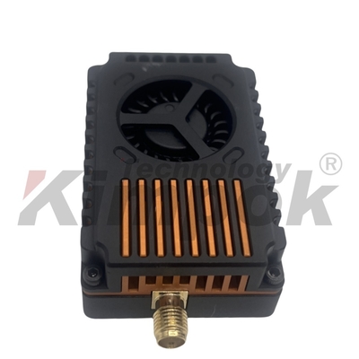 Máy phát video VTX không dây tầm xa 40km 1.2GHz 10W cho UAV, liên kết video FPV VTX 9CH
