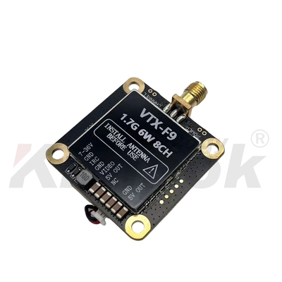 1.7G VTX 1.9G VTX 6W Bộ truyền hình không dây 20km Truyền hình xa