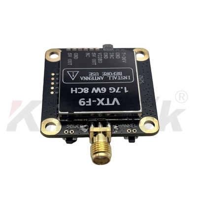 1.7G VTX 1.9G VTX 6W Bộ truyền hình không dây 20km Truyền hình xa