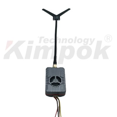 1.7Ghz VTX Máy phát video UAV không dây Hỗ trợ IRC Tramp Video Link 4W RF Power VTX