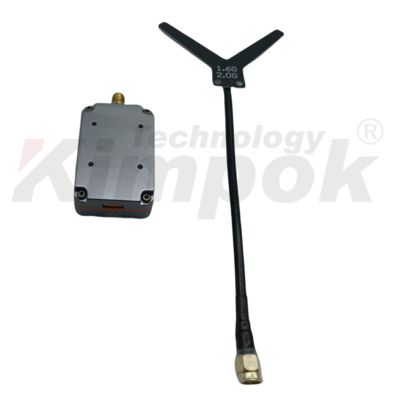 1.7Ghz VTX Máy phát video UAV không dây Hỗ trợ IRC Tramp Video Link 4W RF Power VTX