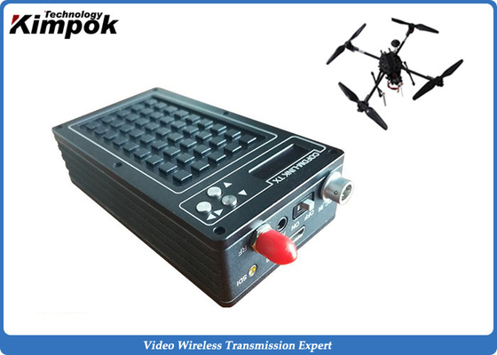 Máy phát video không người lái LOS FPV, Máy phát và thu video 3W 960mA di động