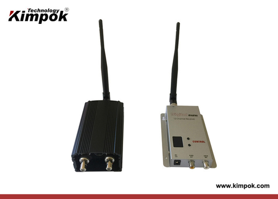 900Mhz / 1.2Ghz 2000mW Máy phát video không dây FPV Drone với DC 12V 8 kênh