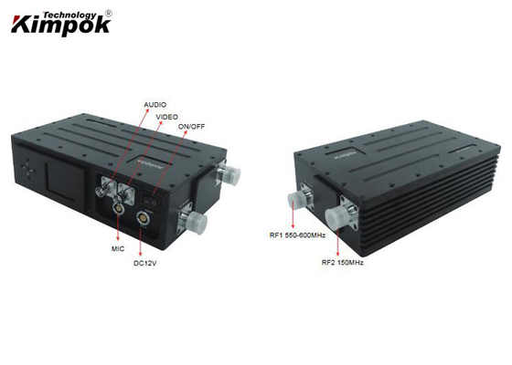 Bộ phát video 300Mhz - 4400Mhz COFDM với giao tiếp âm thanh hai chiều