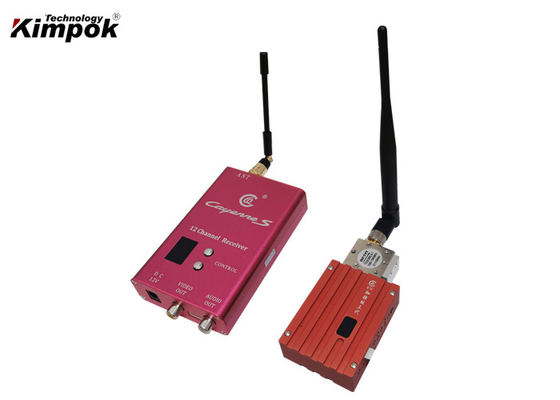 8 kênh Bộ phát video FPV 1200MHz / 1300MHz Truyền hình ảnh từ máy bay không người lái